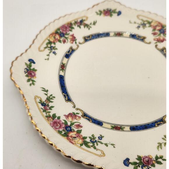 Johnson‎ Bros. England Eastbourne (Old English) Square Salad Plate c1949 Rare - Picture 4 of 8